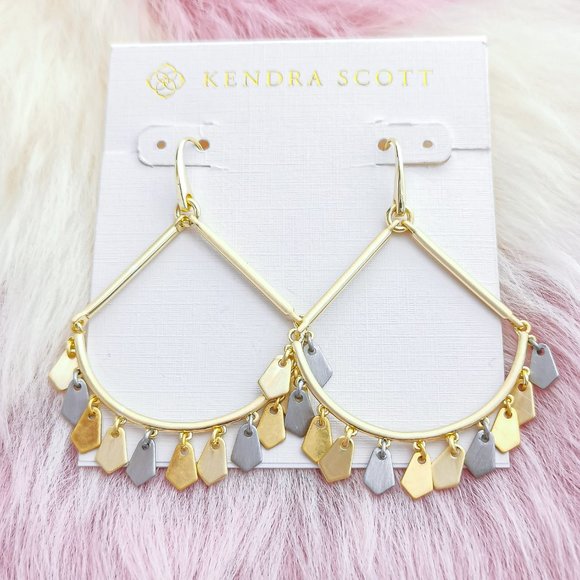 Kendra Scott Jewelry - Kendra Scott Mixed Metal Sydney Drop Earrings